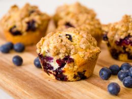 Muffins gourmands à la myrtille : la recette healthy