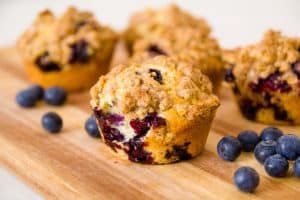 Muffins gourmands à la myrtille : la recette healthy