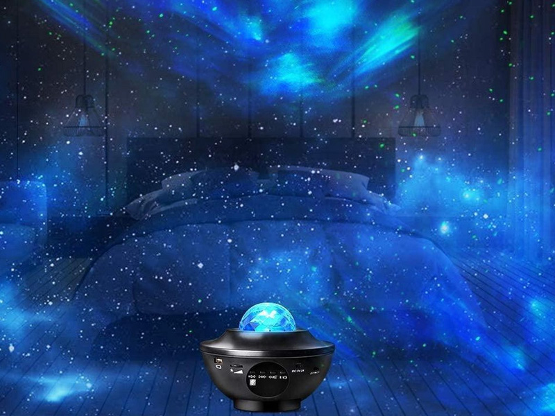 Étoile Clair Projecteur Galaxy Enfants Adulte Ciel Lune Lampe LED  Plafonnier Mur