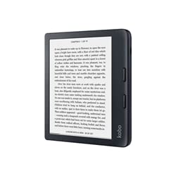 Kobo Libra 2 | Liseuse eBook et AudioBook| Écran Carta HD 7’’| Luminosité réglable et température de Couleur| 32Gb | Waterproof Noir