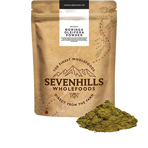 Sevenhills Wholefoods Bio Moringa Oleifera Poudre 500g