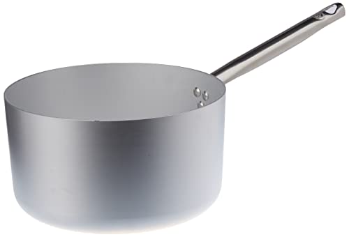 Une casserole en aluminium