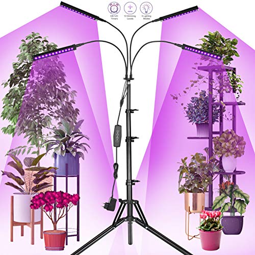 lumière de culture à 100 W LED lumière pour plantes à spectre complet pour plantes dintérieur légumes et fleurs Lampe pour plantes 