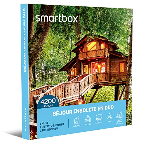Smartbox – Coffret Cadeau duo: Séjour insolite en duo