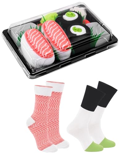 Paire de chaussettes sushi Rainbow Socks