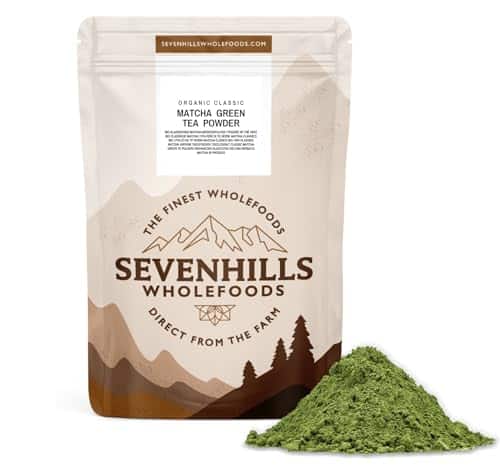 Sevenhills Wholefoods Poudre De Thé Vert Matcha Classique Japonais Bio 200g | d'Uji, Kyoto, Japon | Pour boire et cuisiner