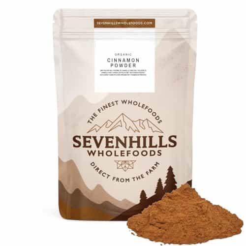 Sevenhills Wholefoods Poudre De Cannelle Ceylan (Vrai) Crue Bio 1kg | Véritable Ceylan | Qualité premium | Pur et naturel
