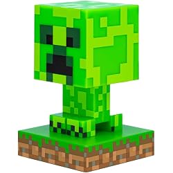 Lampe 3D Paladone Minecraft Creeper officielle
