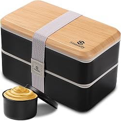 Boîte à bento Sinnsally 1400ml avec couverts