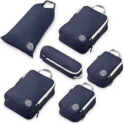 Set de cubes de compression TRIPPED Travel Gear 6 pièces