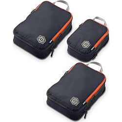 Set d'organisateurs de bagage TRIPPED Travel Gear 3 pièces compression