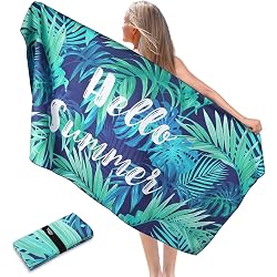 Serviette de plage Pameil XXL en microfibre