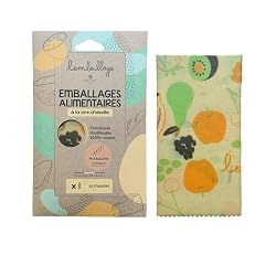 Bee's wrap L'Embeillage pack 3 formats coton bio