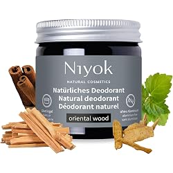 Déodorant crème Niyok Oriental Wood 40ml