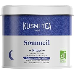 Tisane Kusmi Tea Rituel Sommeil Bio à la mangue