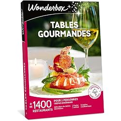 Wonderbox – Coffret cadeau « Tables gourmandes »