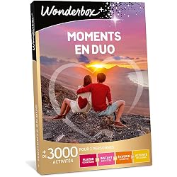 Wonderbox – Coffret cadeau « Moments en duo »