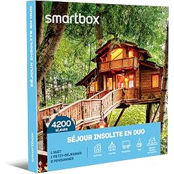 Smartbox – Coffret Cadeau duo: Séjour insolite en duo