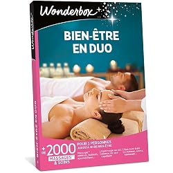 Wonderbox – Coffret cadeau « Bien-être en duo »