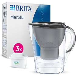 Carafe filtrante BRITA Marella 2,4L avec 3 cartouches MAXTRA PRO
