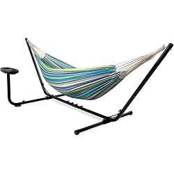 Hamac Vita5 avec support réglable en coton-polyester