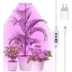 Lampe LED Qoolife 155 cm à spectre complet pour plantes