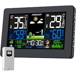 Station météo VOKSUN avec capteur externe sans fil