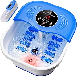 Bain de pieds massant SPA4PIEDS avec rouleaux et lumière infrarouge