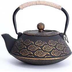 Théière en fonte MILVBUSISS motif nuages 800ml
