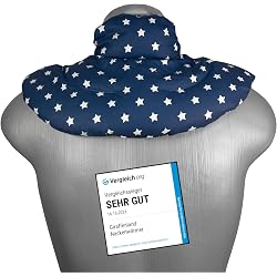 Coussin de nuque Giraffenland aux noyaux de cerises col montant