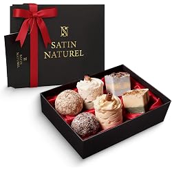 Coffret 6 bombes de bain Satin Naturel bio vegan