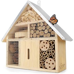 Hôtel à insectes Wildlife Home en bois naturel