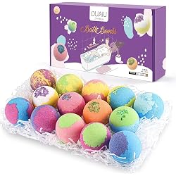 Coffret bombes de bain DUAIU 14 pièces aux huiles essentielles