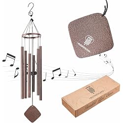 Carillon à vent BLESSEDLAND 6 tubes en aluminium
