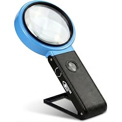 Loupe Vision Aid 30X avec 21 LED