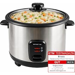 Cuiseur à riz Emerio 1,5 L avec maintien au chaud