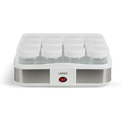 Yaourtière Livoo 12 pots en verre