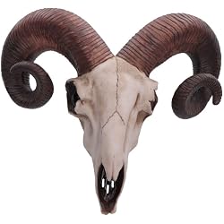 Tête de bélier Nemesis Now en résine ivoire 32,5 cm