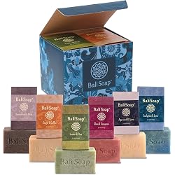 Coffret savons naturels Bali Soap collection masculine 6 pièces