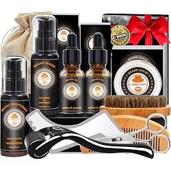 Kit soin barbe XIKEZAN 10 pièces avec accessoires