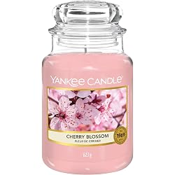 Bougie jarre Yankee Candle Fleur de Cerisier grande taille