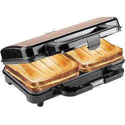 Appareil à croque monsieur Bestron XL en cuivre