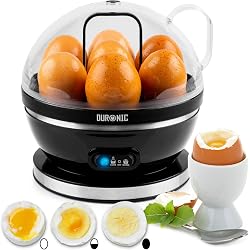 Cuiseur à œufs Duronic EB27 BK 400W jusqu'à 7 œufs
