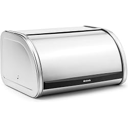 Boîte à pain Brabantia en acier inoxydable mat