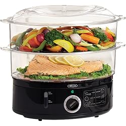 Cuiseur vapeur BELLA deux niveaux 7 litres
