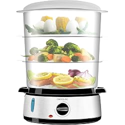 Cuiseur vapeur Cecotec Vapovita 3000 inox 3 paniers
