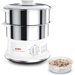 Cuiseur vapeur SEB Convenient 2 bols inox