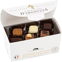 Coffret Chevaliers d'Argouges assortiment noir, lait, blanc