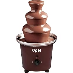 Fontaine à chocolat Opal 3 niveaux en acier inoxydable