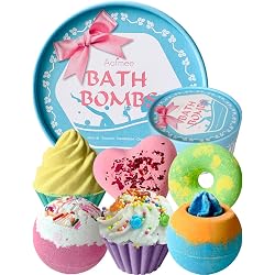 Coffret bombes de bain Aofmee 6 parfums naturels